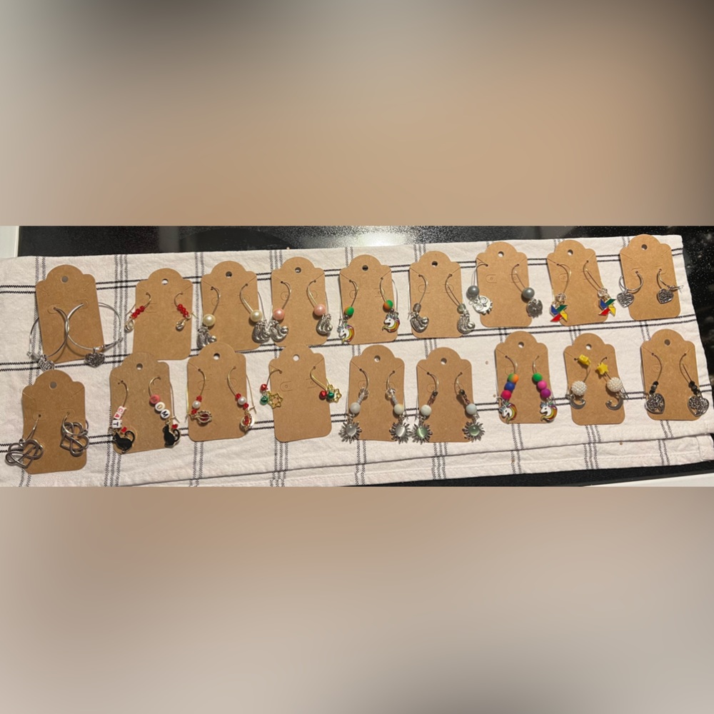 Handmade earrings free shipping with purchases